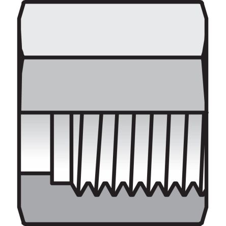 Parker Nut 1.25in [20BMLS]; 287-0348