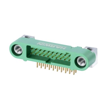 HARWIN G125 Series Horizontal PCB Mount PCB Socket, 10-Contact, 2-Row, 1.25mm Pitch, Solder Termination [G125-MH12005M4P]; 287-0996