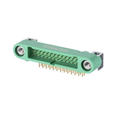 HARWIN G125 Series Horizontal PCB Mount PCB Socket, 26-Contact, 2-Row, 1.25mm Pitch, Solder Termination [G125-MH12605M4P]; 287-0998