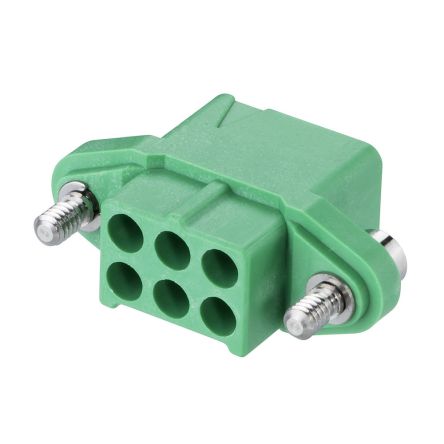 HARWIN, M300 Female Crimp Connector Housing, 3mm Pitch, 6 Way, 2 Row [M300-2240696F2]; 287-1003