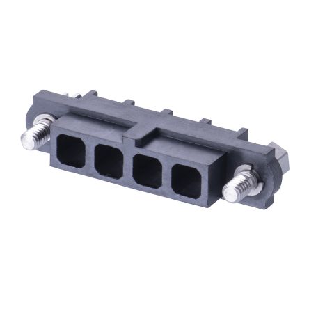 HARWIN, M80 Female Connector Housing, 4mm Pitch, 4 Way, 1 Row [M80-263F104-00-00]; 287-1021