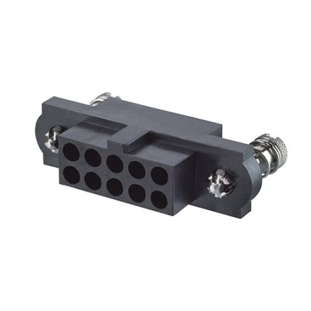 HARWIN, M80 Female Crimp Connector Housing, 2mm Pitch, 4 Way, 2 Row [M80-4180498]; 287-1029