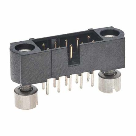 HARWIN M80 Series Vertical PCB Mount PCB Socket, 10-Contact, 2-Row, 2mm Pitch, Crimp Termination [M80-5101022]; 287-1063