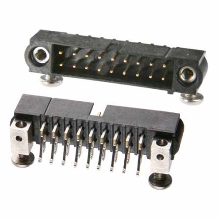 HARWIN M80 Series Horizontal Surface Mount PCB Socket, 4-Contact, 2-Row, 2mm Pitch, Crimp Termination [M80-5430442]; 287-1093