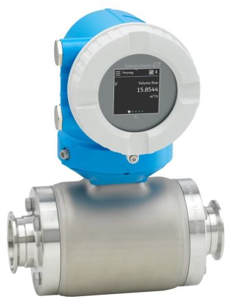 Endress+Hauser Proline Promag H 10 Series Electromagnetic Flowmeter Flow Meter for Liquid, 0.06 dm³/min Min, 600 m³/h [5HBB04-AAAEBKA0AAD5S0AA1]; 287-1582