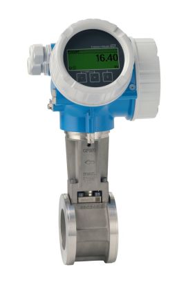 Endress+Hauser Proline Prowirl D 200 Series Vortex Flowmeter Flow Meter for Gas, Liquid, Steam, 0.16 m³/h, 2 m³/h Min, [7D2C25-AAACCAAAAAD2SKA1]; 287-1611