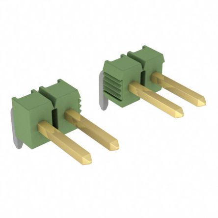 TE Connectivity Right Angle PCB Header, 36 Contact(s), 2.54 mm Pitch, 1 Row(s), Unshrouded [3-826631-6]; 287-1919