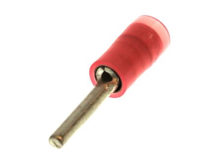 Molex, 19213 Yes, Tin Crimp Pin Connector, 22AWG to 18AWG, 9.91mm Pin Length, Red [192130009]; 287-2248
