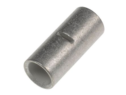 Molex, 19215 Butt Splice Connector, Grey, Uninsulated, Tin 18 → 22 AWG [192150009]; 287-2253