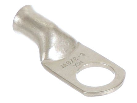 Molex, 19221 Uninsulated Ring Terminal, 3/8 (M9) Stud Size, Grey [192210229]; 287-2256