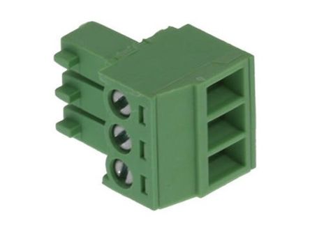 Molex 39500 Series Pluggable Terminal Block, 3-Contact, 3.5 mm Pitch, 1-Row [395005003]; 287-2269