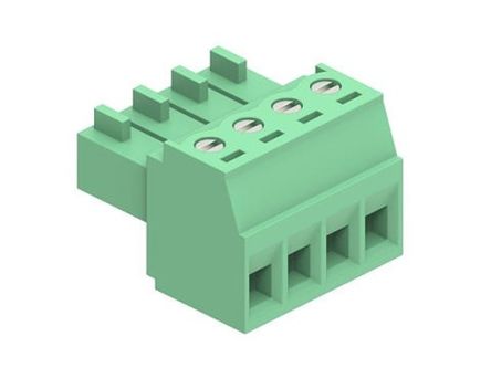 Molex 39500 Series Pluggable Terminal Block, 3-Contact, 3.5 mm Pitch, 1-Row [395005004]; 287-2271