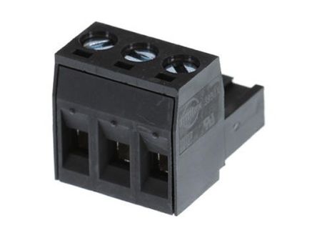 Molex, 5.08mm Pitch, 39530, 3 Way, Horizontal, Pluggable Terminal Block, Plug, 395300003 [395300003]; 287-2303