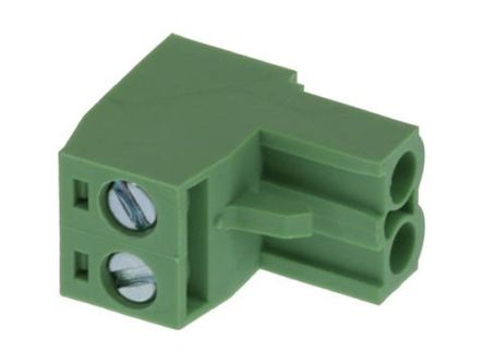 Molex, 5.08mm Pitch, 39530, 2 Way, Horizontal, Pluggable Terminal Block, Plug, 395305002 [395305002]; 287-2308