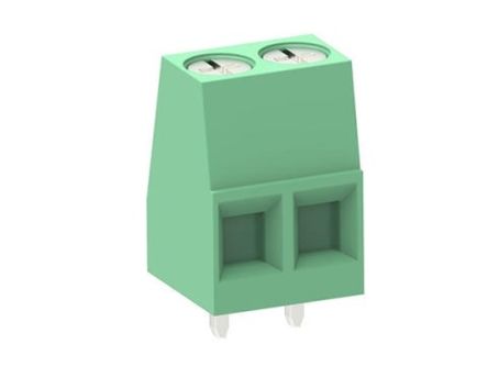 Molex 39594 Series PCB Terminal Block, 2-Contact, 5.08mm Pitch, Vertical Mount, 1-Row [395943002]; 287-2334
