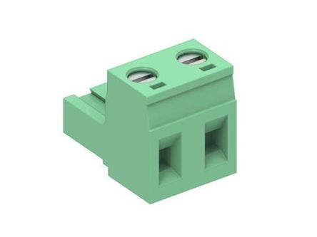Molex, 7.62mm Pitch, 39704, 2 Way, Pluggable Terminal Block, Plug, 397040002 [397040002]; 287-2337