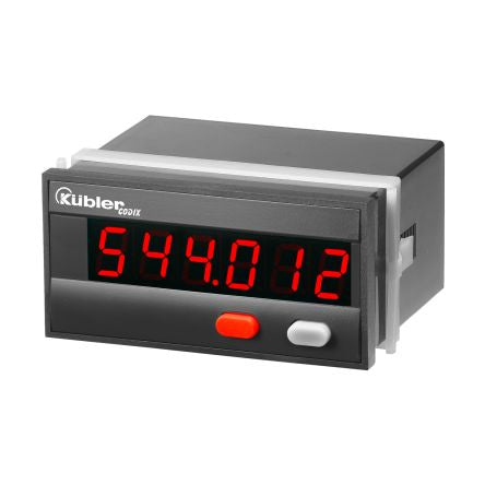 Kubler 6544 Yes Digital Panel Multi-Function Meter for Frequency, Pulse, Time, 45mm x 92mm [6544011300]; 287-2595
