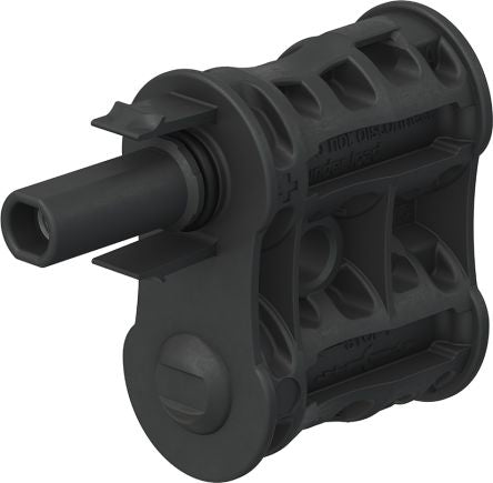 Staubli MC4-Evo 2 Series, Male, Panel Mount Solar Connector, Rated At 60A, 1.5 kV PV-AZS4 [32.0197]; 287-2941