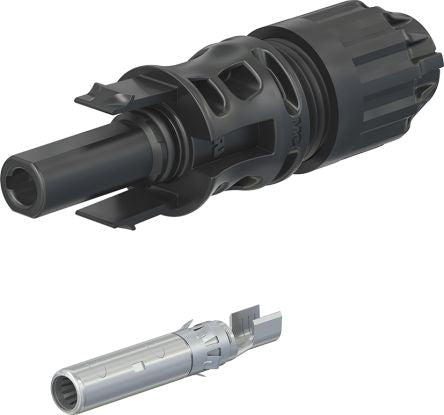 Staubli MC4-Evo 2 Series, Female, Panel Mount Solar Connector, Cable CSA, 2.5mm², Rated At 39A, 1.5 kV PV-KBT4 [32.0310P0010]; 287-2944