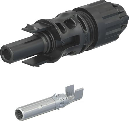 Staubli MC4-Evo 2 Series, Female, Panel Mount Solar Connector, Cable CSA, 4mm², Rated At 45A, 1.5 kV PV-KBT4 [32.0320P0010]; 287-2952