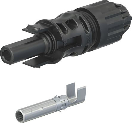 Staubli MC4-Evo 2 Series, Female, Panel Mount Solar Connector, Cable CSA, 10mm², Rated At 69A, 1.5 kV PV-KBT4 [32.0324P0010]; 287-2956