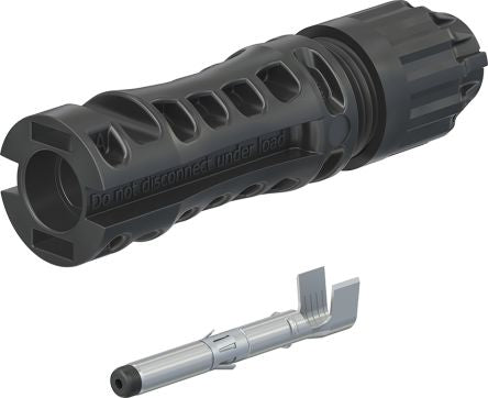 Staubli MC4-Evo 2 Series, Male, Panel Mount Solar Connector, Cable CSA, 10mm², Rated At 69A, 1.5 kV PV-KST4 [32.0325P0010]; 287-2959