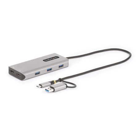 StarTech.com Dual Monitor 4K Docking Station with HDMI - USB A [167B-USBC-MULTIPORT]; 287-3299