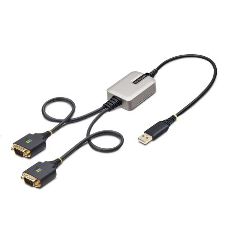 StarTech.com USB 2.0 USB A Male to DB-9, RS232 Male Interface Adapter [2P1FFC-USB-SERIAL]; 287-3317