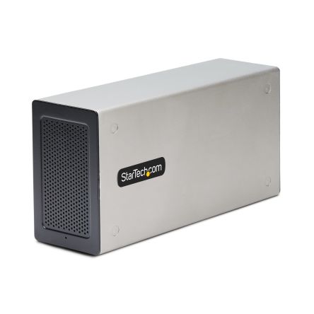 StarTech.com 3 Port  Hub, 3.3 x 11.1 x 5.6in [2TBT3-PCIE-ENCLOSURE]; 287-3321