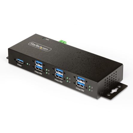 StarTech.com 7 Port USB 3.2 USB A  Hub, 5.9 x 8.4 x 2in [5G7AINDRM-USB-A-HUB]; 287-3332
