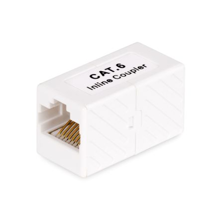 StarTech.com IN-CAT6 Series 2-Port RJ45 Ethernet Coupler, Cat6 [IN-CAT6-COUPLER-U5]; 287-3361