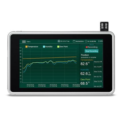 Extech RH550, Graphical Chart Recorder Measures Humidity, Temperature [RH550]; 287-3831
