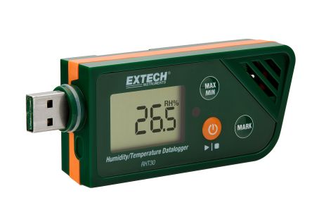 Extech RHT30 Temperature & Humidity Data Logger, USB [RHT30]; 287-3834