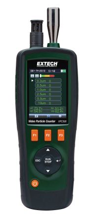 Extech VPC300 Air Quality Monitor for Humidity, Temperature, +60°C Max, 100%RH Max, Battery-Powered [VPC300]; 287-3852