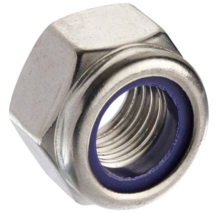 RS PRO A2/304 Stainless Steel Hex Nut, DIN 982, M6 [0]; 287-4054