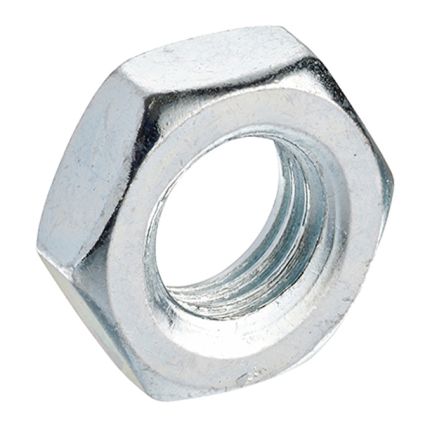 RS PRO, Bright Zinc Plated Steel Lock Nut, DIN 936, M30 [0]; 287-4157
