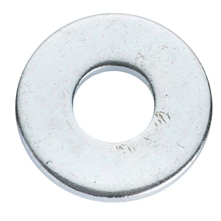 RS PRO Bright Zinc Plated Steel Plain Washers, M30, BS 4320G [0]; 287-4173