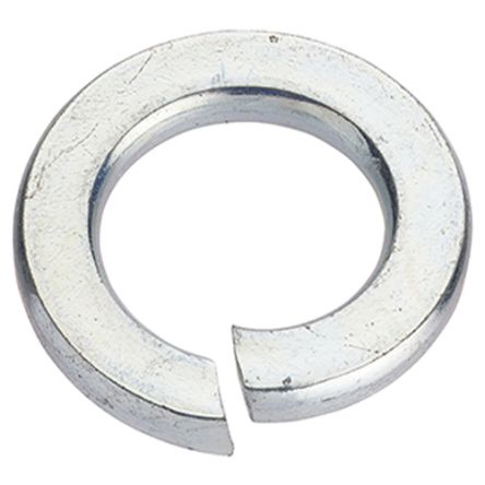 RS PRO Bright Zinc Plated Steel Spring Washers, M24, DIN 127B [0]; 287-4197