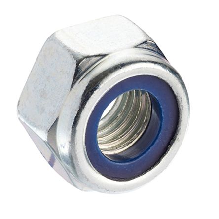 RS PRO, Bright Zinc Plated Steel Hex Nut, DIN 982, M14 [0]; 287-4205