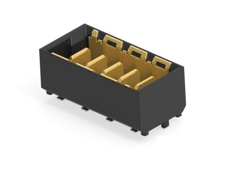 ERNI ERNI MicroSpeed Power Module Series Vertical Surface Housing, 5 Contact(s), 2 mm Pitch, 1 Row(s), Shrouded [214357-E]; 287-4293