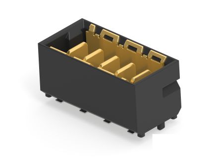 ERNI ERNI MicroSpeed Power Module Series Vertical Board Housing, 5 Contact(s), 2 mm Pitch, 1 Row(s), Shrouded [214550-E]; 287-4301