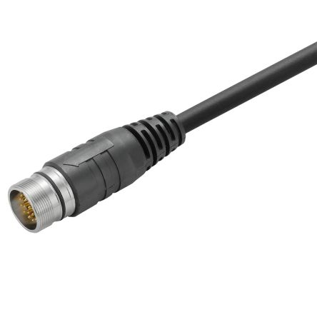 Weidmüller Straight Male 19 way Actuator/Sensor Cable, 1m [1818160100]; 287-4620