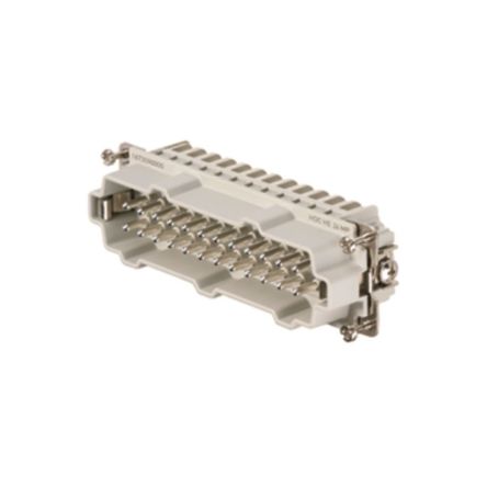 Weidmüller Contact Insert, 16A, Male, HE Series, 24 Contacts [1873590000]; 287-4638