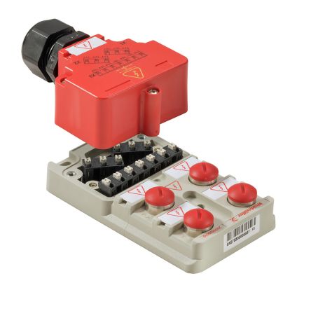 Weidmüller SAI Series Actuator Hub, M12, 4 way, 4 port [2009620000]; 287-4657