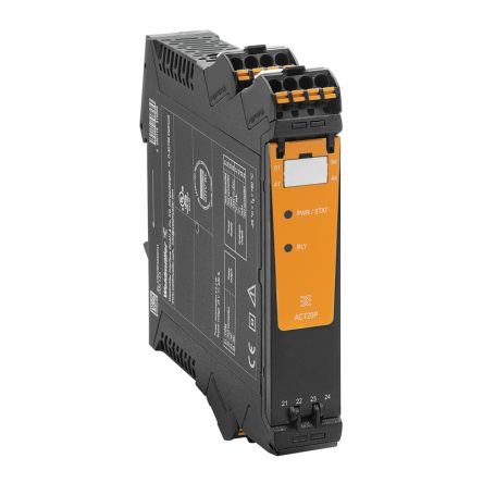Weidmüller ACT20P Series Signal Converter, Resistance Input, Analogue Output, 60V dc Supply [2456820000]; 287-4671