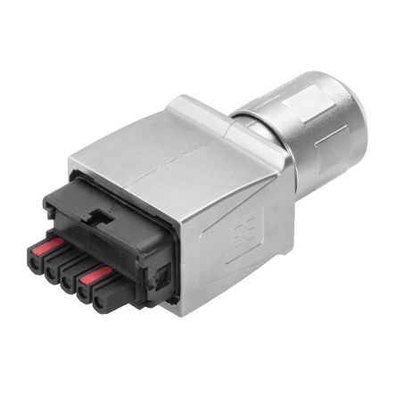 Weidmüller Power Connector, 16A, Male, 5 Contacts [2465440000]; 287-4681