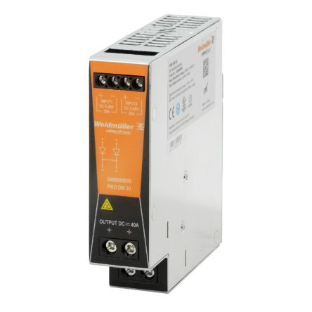 Weidmüller Diode Module, for use with Electronic Equipment, PRO DM 20 Series [2486080000]; 287-4686
