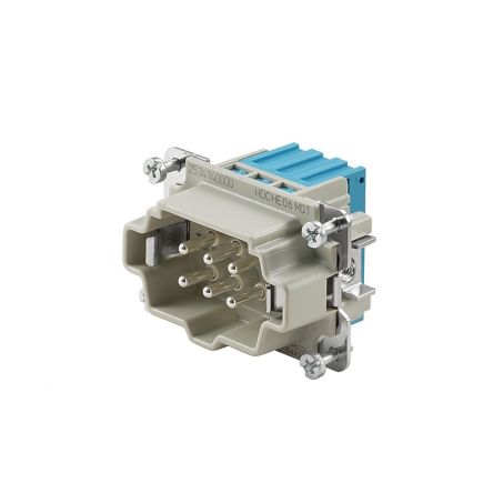 Weidmüller Contact Insert, 24A, Male, HE Series, 6 Contacts [2534140000]; 287-4709