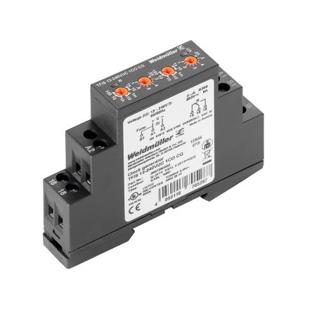 Weidmüller TFI Series Chassis Mount Timer Relay, 240V, 1-Contact, 5 → 100h, SPDT [2697260000]; 287-4786