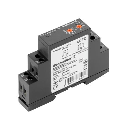 Weidmüller TFI Series Chassis Mount Timer Relay, 240V, 1-Contact, 5 → 100h, SPDT [2697280000]; 287-4788